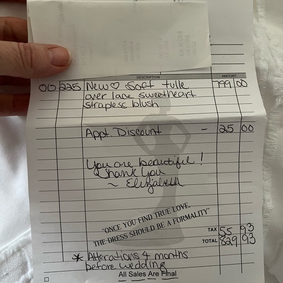 A brand new  ivory blush withoverlay Stella York wedding dress size 14 - Picture 6 of 12